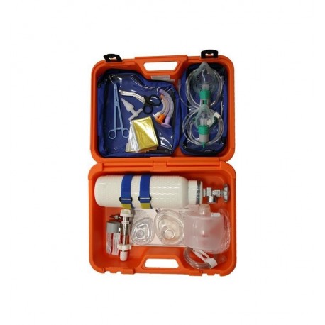 MALETIN 5 CON REGULADOR PRESION + BOTELLA OXIGENO HOMOLOGADA