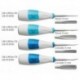 ENDOEXPLORER KOMET EX1L.204.007 p/prep endodóntica 5 ud
