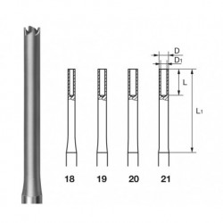 TREPANO KOMET 30013.204.020 extractor endodoncia