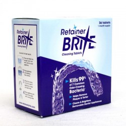 RETAINER BRITE CAJA 36 TRABLETAS