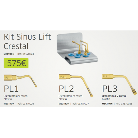 KIT SINUS LIFT CRESTAL