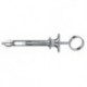 JERINGA DE AMPOLLA CON CABEZA AGUJA DESMONABLE-INOX