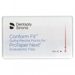 GUTAPERCHA PROTAPER NEXT CONFORM FIT 60 uds