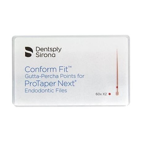 GUTAPERCHA PROTAPER NEXT CONFORM FIT 60 uds