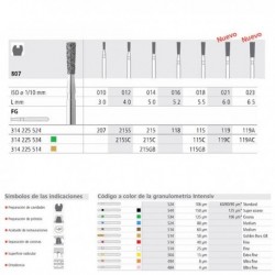 FG 215/6  807-014 FG DIAM. MEDIO 6U.