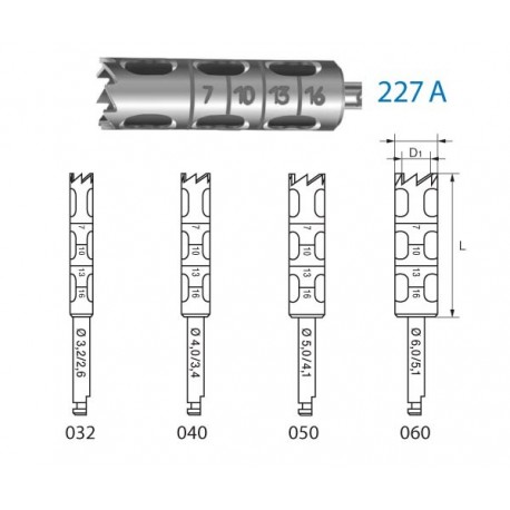 227A.204.060 KOMET acero cirugia