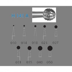 H141A.104.023 KOMET carburo clinica cirugia 5 ud