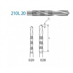 210L20.205.020 KOMET acero cirugia