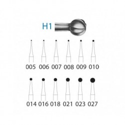 H1.204.012 KOMET carburo clinica 5 ud