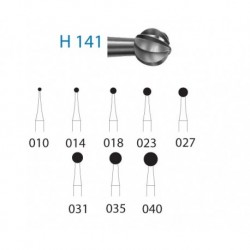 H141.206.023 KOMET carburo clinica cirugia 5 ud