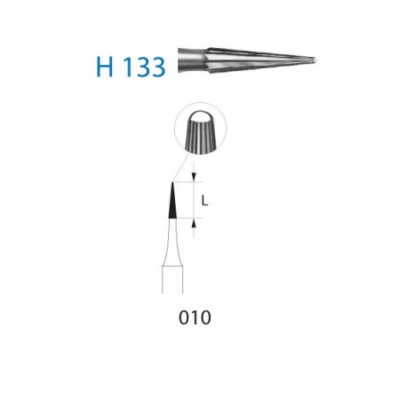 H133.314.010 KOMET carburo clinica 5 ud