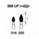 368UF.314.016 KOMET diamante clinica 5 ud