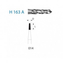 H163A.204.014 KOMET carburo clinica cirugia