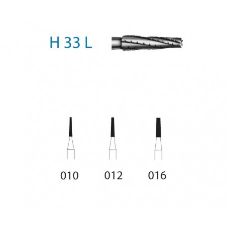 H33L.316.012 KOMET carburo clinica cirugia 5 ud