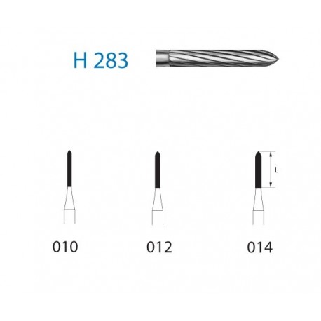 H283.314.012 KOMET carburo clinica 5 ud