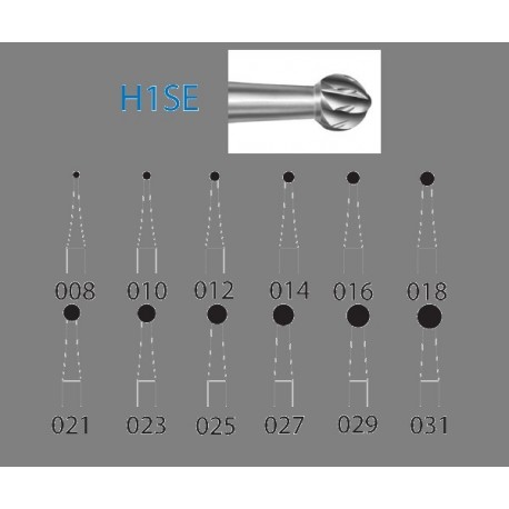 H4MC.314.012 KOMET carburo clinica 5 ud