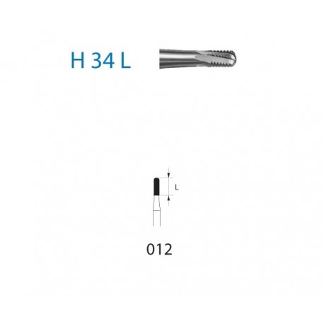 H34L.314.012 KOMET carburo clinica 5 ud