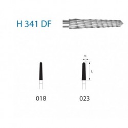 H341DF.314.023 KOMET carburo clinica 5 ud