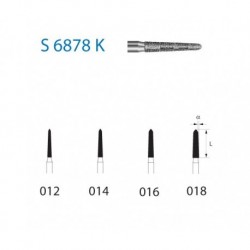 H4MCL.314.010 KOMET carburo clinica 5 ud