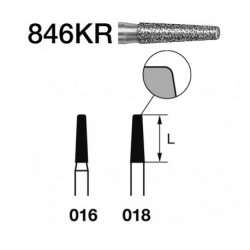 846KR.314.016 KOMET diamante clinica 5 ud