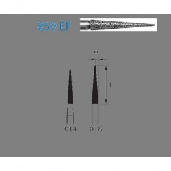 859EF.314.014 KOMET diamante clinica 5 ud