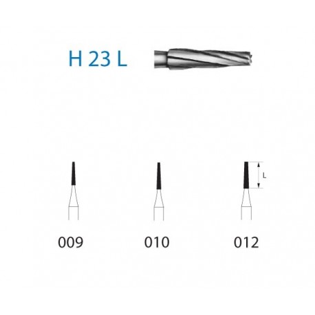 H23L.314.009 KOMET carburo clinica 5 ud