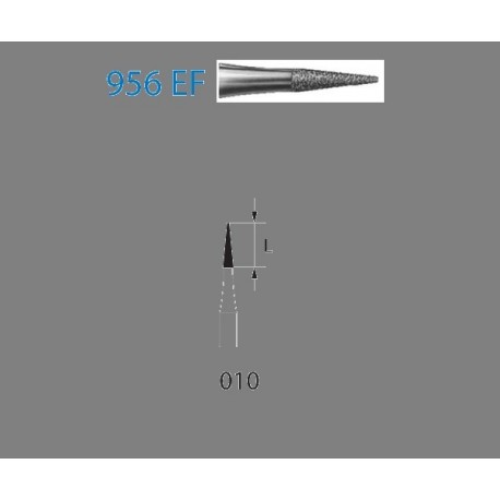 956EF.314.010 KOMET diamante clinica 5 ud