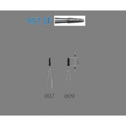 957EF.314.007 KOMET diamante clinica 5 ud