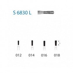 S6830L.314.012 KOMET diamante clinica serie S 5 ud