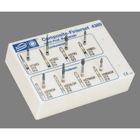 FRESERO KOMET 4389.314 acabado composites 8 fresas
