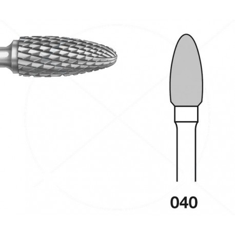 H1.204.023 KOMET carburo clinica 5 ud