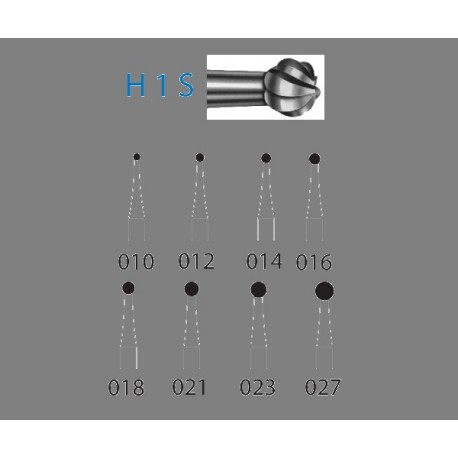 H1S.314.012 KOMET carburo clinica 5 ud