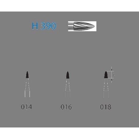 H390.314.016 KOMET carburo clinica 5 ud