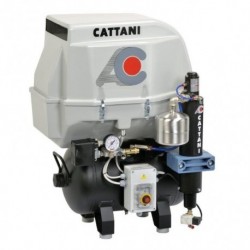 COMPRESOR CATTANI 2 CILINDROS AC 200 Q CON SECADOR 230V50HZ