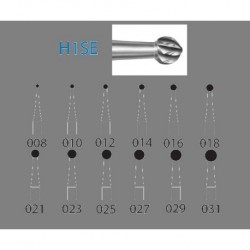 H1SE.204.012 KOMET carburo clinica 5 ud