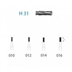 H31.204.014 KOMET carburo clinica 5 ud