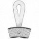 CUBETA METALICA PERFORADA MANGO GIRATORIO