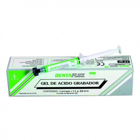 ACIDO ORTOFOSFORICO GEL ACIDO GRABADOR 37% JER. 4x3,5gr.