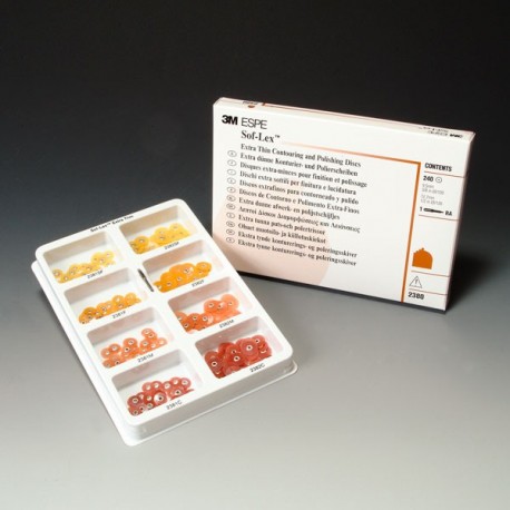DISCOS DE PULIR REF -ON SOFLEX PLASTICO 12,5MM 85U. 3M