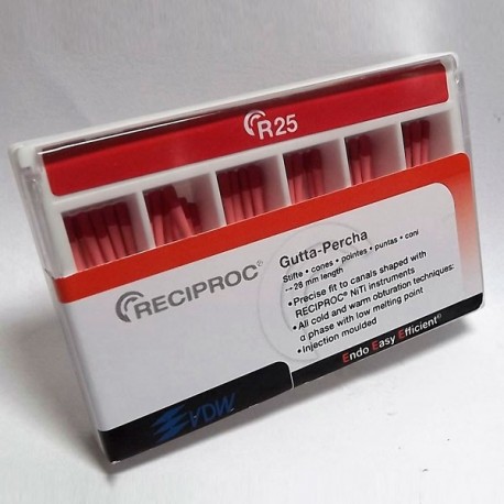 GUTTAPERCHA ZIPPERER RECIPROC 60 uds