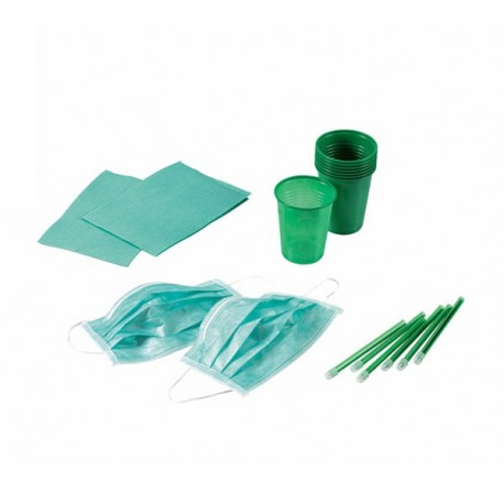 KIT 4 DESECHABLES MONOART COLOR 500 PACIENTES