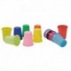 VASOS PLASTICO COLORES 3000 ud