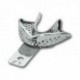 CUBETA PERFORADA ACERO INOX. ASA CON BORDE