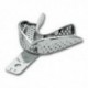 CUBETA PERFORADA ACERO INOX. ASA CON BORDE