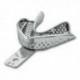 CUBETA PERFORADA ACERO INOX. ASA CON BORDE