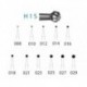 REPOSICION BRACKET METALICO AUTOLIGADO MBT 5uds