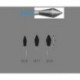 REPOSICION BRACKET CERAMICO MBT 5uds