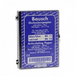 PAPEL ARTICULAR BAUSCH HOJA 10X7cm 100ud