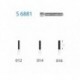 REPOSICION BRACKET CERAMICO SLOT METAL ROTH 5uds