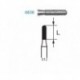 REPOSICION BRACKET METALICO ROTH MINI 10uds
